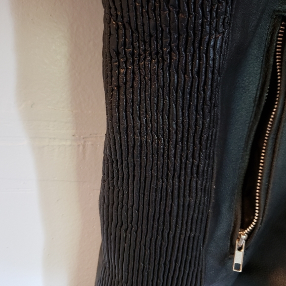 Leather Riding Jacket XL - Picture 7 of 8